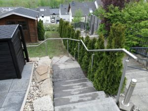 Edelstahl Handlauf